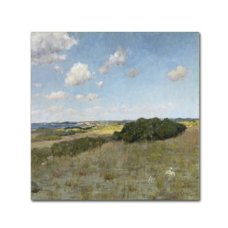 William Merritt Chase 'Shinnicock Hills' Canvas Art,14x14